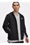 Black Men's Plain Windbreaker 1390149-001 Ua Rival Wvn Windbreaker