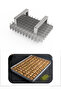 Diamonds Slicing Knife Stainless Steel Diamonds Slice Trace Removing Knife with 25X35 Tray 8X12 Slice - 2