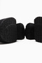 Boi Black Suede Platform Casual Women's Shoes - 6