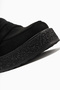 Boi Black Suede Platform Casual Women's Shoes - 4