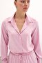Patterned Plain Classic Shirt - Powder - 4