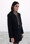 Beaded Short Jacket - Black - 5