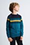 Alexandergardı Color Block Cotton Children's Sweater (C23-7106) - 3