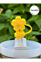 Floral Thermos Accessory/Floral Straw Protector/Straw Cover/Straw Stopper