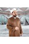 Luxury Muhajir Imam Robe - Brown - 2
