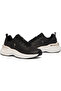 Women's Black Low-Top Sneakers - Lightweight Lace-Up Design - 3