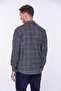 Oversized Lumberjack Soft Textured 100% Cotton Gift Boxed Men's Shirt Fs-002168 - Anthracite - 5