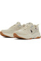 Men's Beige Low-Top Sneakers - Lightweight Lace-Up Design, Comfortable for Everyday Outfits - 2