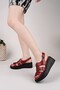 Genuine Leather Women's Daily Comfortable Sandals Dd1925 - 2