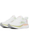 Women's White Low-Top Sneakers - Bold Lace-Up Style, Comfortable Casual Footwear - 2