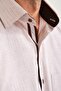 Classic Short Sleeve Neon Dot Dobby Gift Boxed Men's Shirt Fs-001216 - Beige - 5
