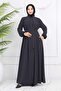 Robed Belted Ferace Anthracite 1004