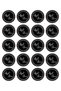 250 Pieces of Bon Appetit Labels or Stickers in 4.5X4.5 cm - 2