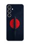 Samsung Galaxy S23+ Compatible Transparent Case Samurai Sword Design