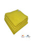Premium Microfiber Cleaning Cloth Set of 5 Yellow – 40X40 cm |   Ultra Soft, Durable - 2