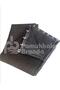 Balcony Curtain Anthracite Jute Shade Curtain with Cornice Buckle (Widthxheight)