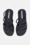 Women Sling Back Open Toe Sandals, Black - 3