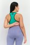 Women Sportswear Fit Sleeveless Outdoor Tank Top, Green - 2