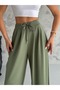 Women's Modal Fabric Shalvar Trend Model Comfortable Cut Tracksuit with Legs and Waist Detail - 5