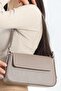 Daily Minimal Covered Women's Shoulder and Shoulder Bag Mink