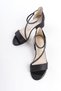 Owwox Kids; Girl's, Black, Non-Tapping Shoes with Stone Detail - 2