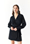Tie Back Anvelope V-Neck Mini Dress - 5
