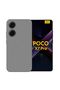 Poco X7 Pro Iron Man Edition Compatible Silicone Case - Flexible Cover with Camera Protection - Gray