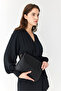 Tie Back Anvelope V-Neck Mini Dress - 4