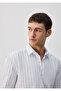Striped Long Sleeve Men's Shirt m 0211426 -70840 - 6