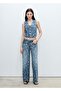 Floral Embroidered Crop Vest - 2