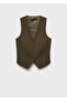 Buttoned suit vest - 3