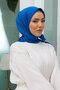 وشاح تويل بلون سادة