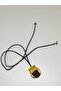 Macrame Ethnic Design Necklace with Gold Owl Figure No 12,13,14 - 2