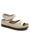 Aryan 07-109 D.R Recommended Orthopedic Women's Sandals Beige - 4