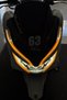 Orange Color Headlight Design Foil for Honda Pcx (2018-2020 Model Years) - 4