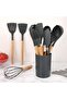 12 Piece Silicone Kitchen Spoon Set - 2