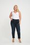 Ankle Length Trousers with Exfoliating Detail - 4