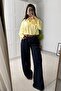Women's Navy Blue Loose Cut Baggy Jean - 7