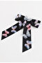 Colorful Zircon Stone Butterfly Detailed Bow Automatic Buckle - 2