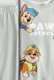 Printed cotton jersey pyjamas - 2
