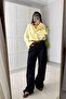 Women's Navy Blue Loose Cut Baggy Jean - 6