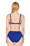 Women's Plus Size Underwire Supported Geometric Patterned Bikini Set - 2