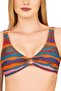Women's Colorful Patterned Bikini Set with Accessories - 4