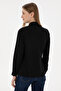 Women's Black Long Sleeve Basic Shirt 50288851 -Vr046 - 5