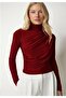 Draped Women's Blouse