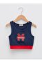 Lcw Kids Crew Neck Printed Girl's Bustier (S2)