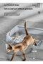 Stainless Steel Cat Litter Box Metal Litter Pan Tray with High Wall - 5