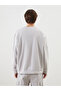 Crew Neck Long Sleeve Printed Men's Sweatshirt - 4