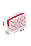Practical 2-Piece Makeup Organizer Stylish Travel Makeup Purse Set Multifunctional Cosmetic Handbag - 7