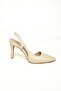 U 404589409   Beige Thin Heeled Women's Shoes - 6